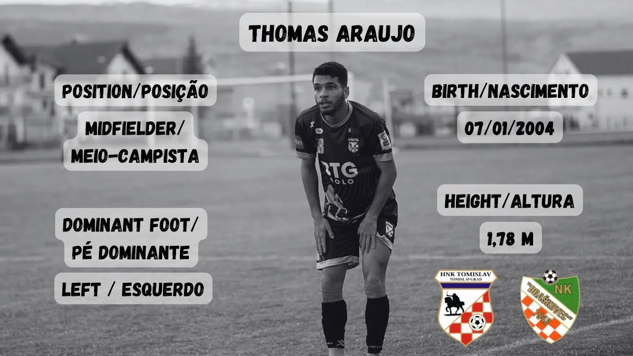 Thomas Araujo 2023 | Highlights Brazilian Midfielder