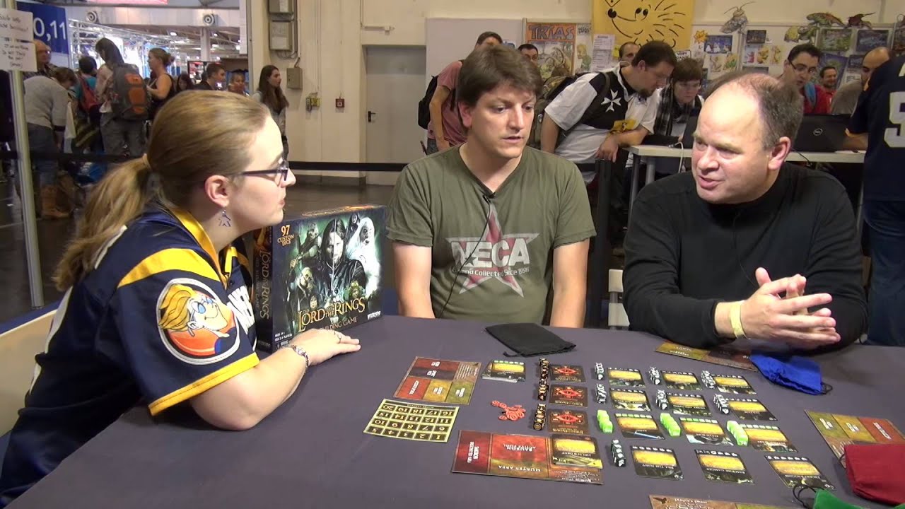 LOTR - The Dice Building Game Overview - Spiel 2012