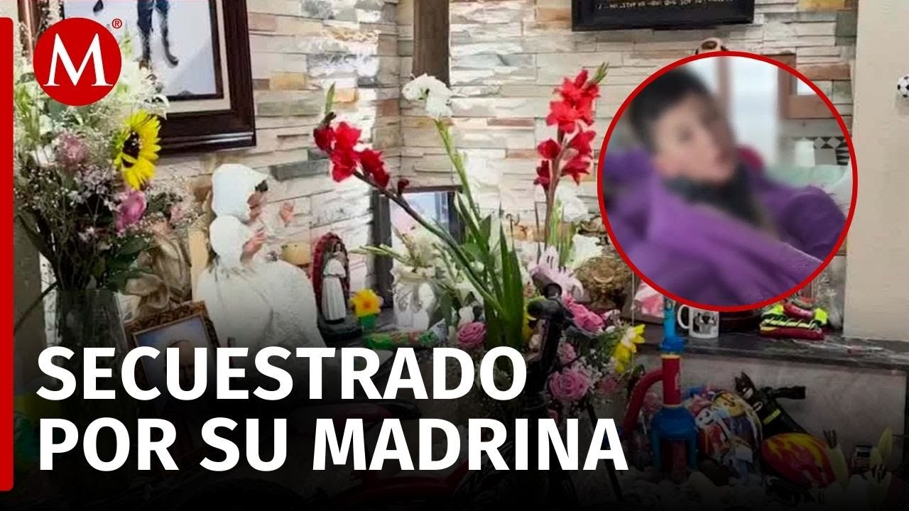 Menor fue raptado y asesinado por su madrina en Edomex