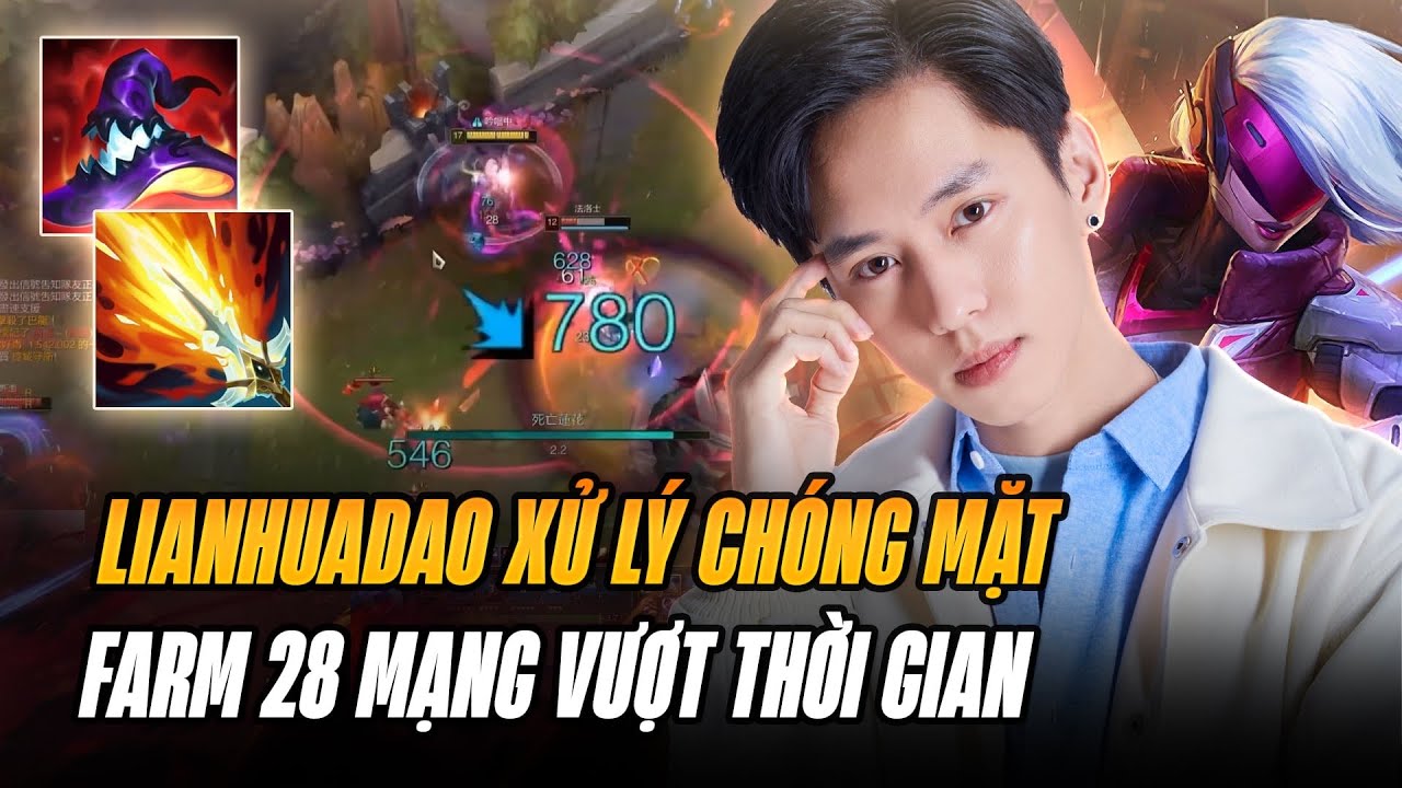 (Vietsub) Boy1champ Katarina Lianhuadao Một Mình Một Game Farm 28 Mạng Với Tốc Độ Xử Lý Chóng Mặt
