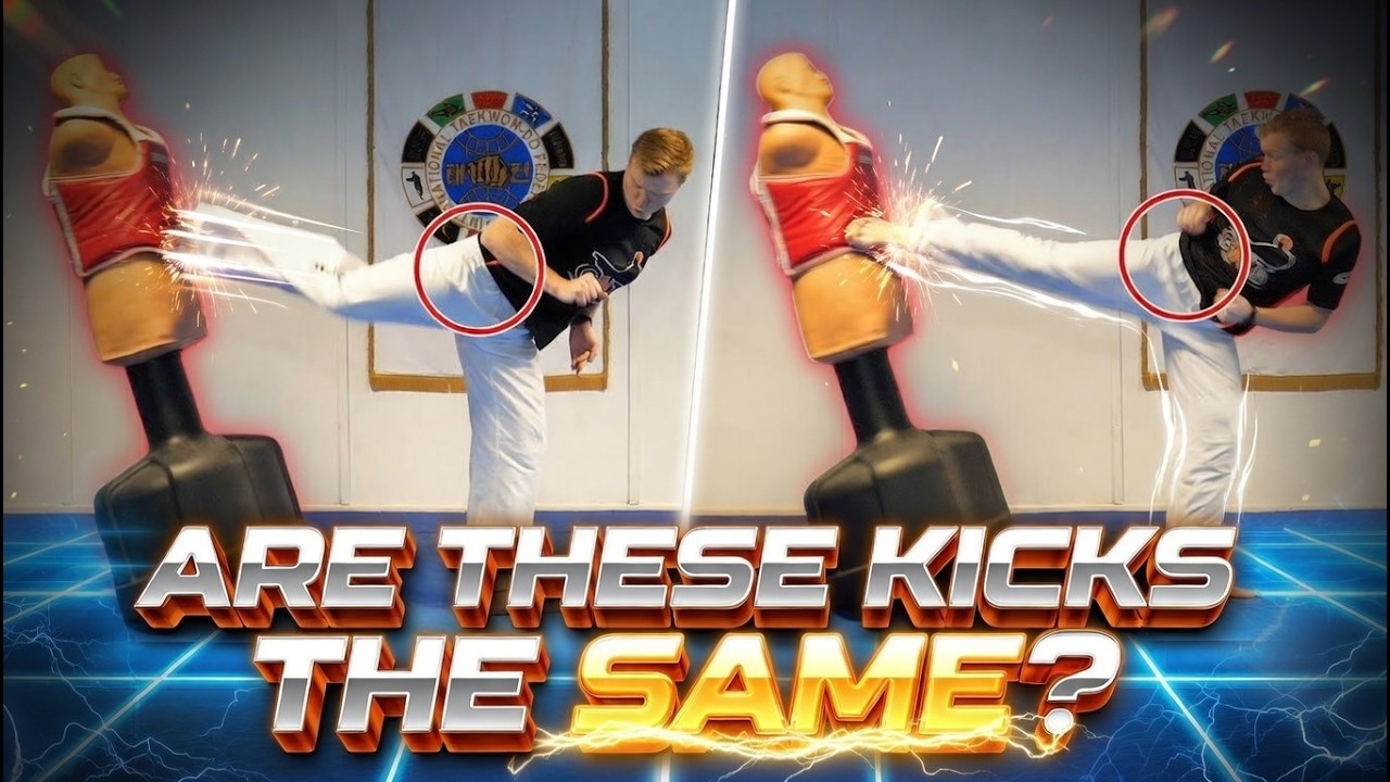 Is the Spin Back Kick & Spin Side Kick the SAME? | GNT Taekwondo Tutorial