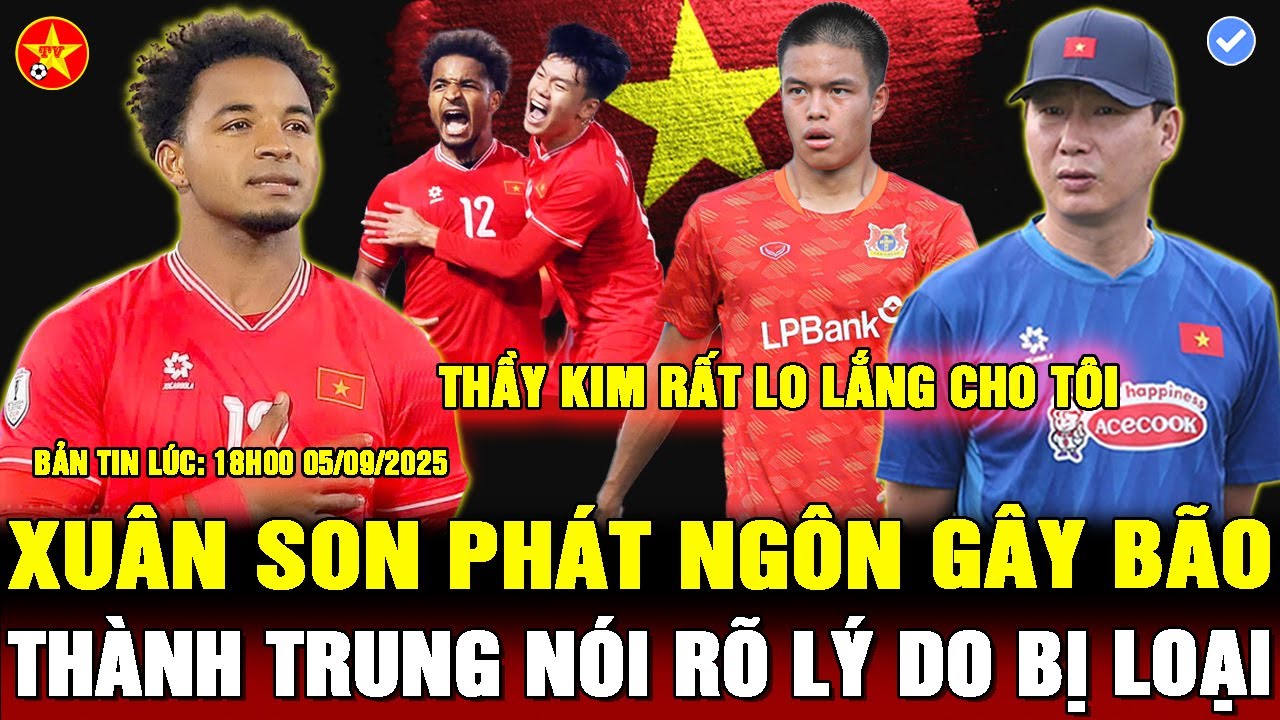 💖XUÂN SON GÂY SỐT VỚI TUYÊN BỐ MỚI NHẤT, HLV KIM ĐƯỢC GIẢI OAN, TIỀN VỆ VIỆT KIỀU CHÍNH THỨC TIẾT LỘ