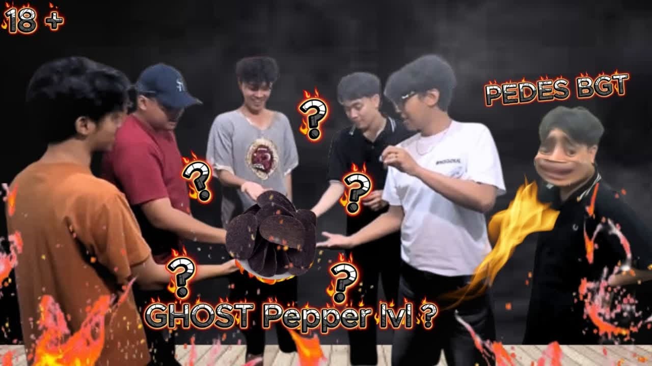 GHOST PEPPER LVL MAXXX !! KENAPA GUA MULUSIHHH #challenge