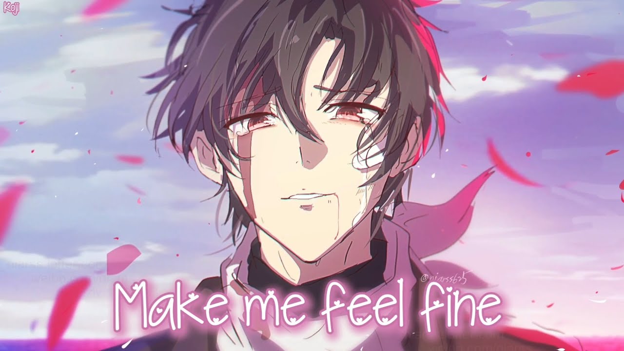 「Nightcore」&rarr; Fine (Lyrics) by KAYDEN