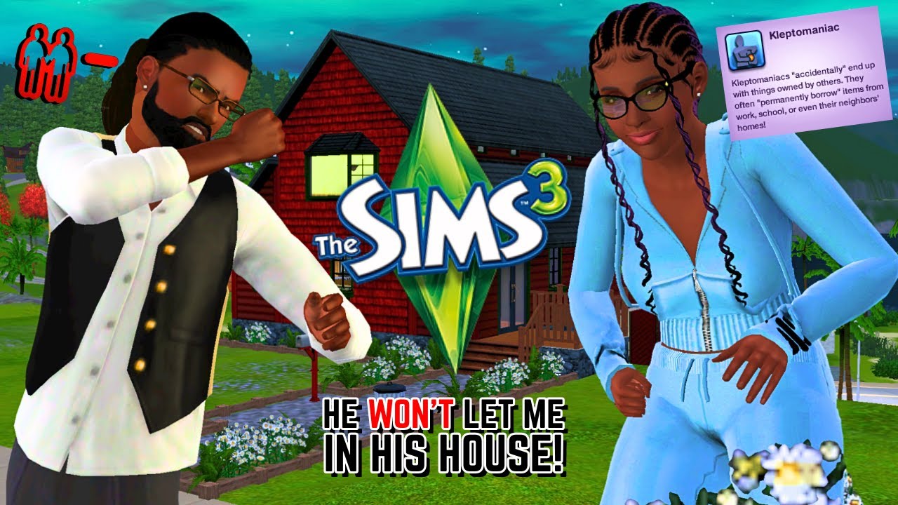BANNED FROM MY BABY DADDY HOUSE?! 🤬 The Sims 3 | Lets Play #15