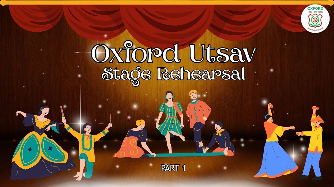 ✨ Oxford Utsav Excitement at Its Peak 🎭 Students Rehearsing with Full Joy 🌟| Part - 1