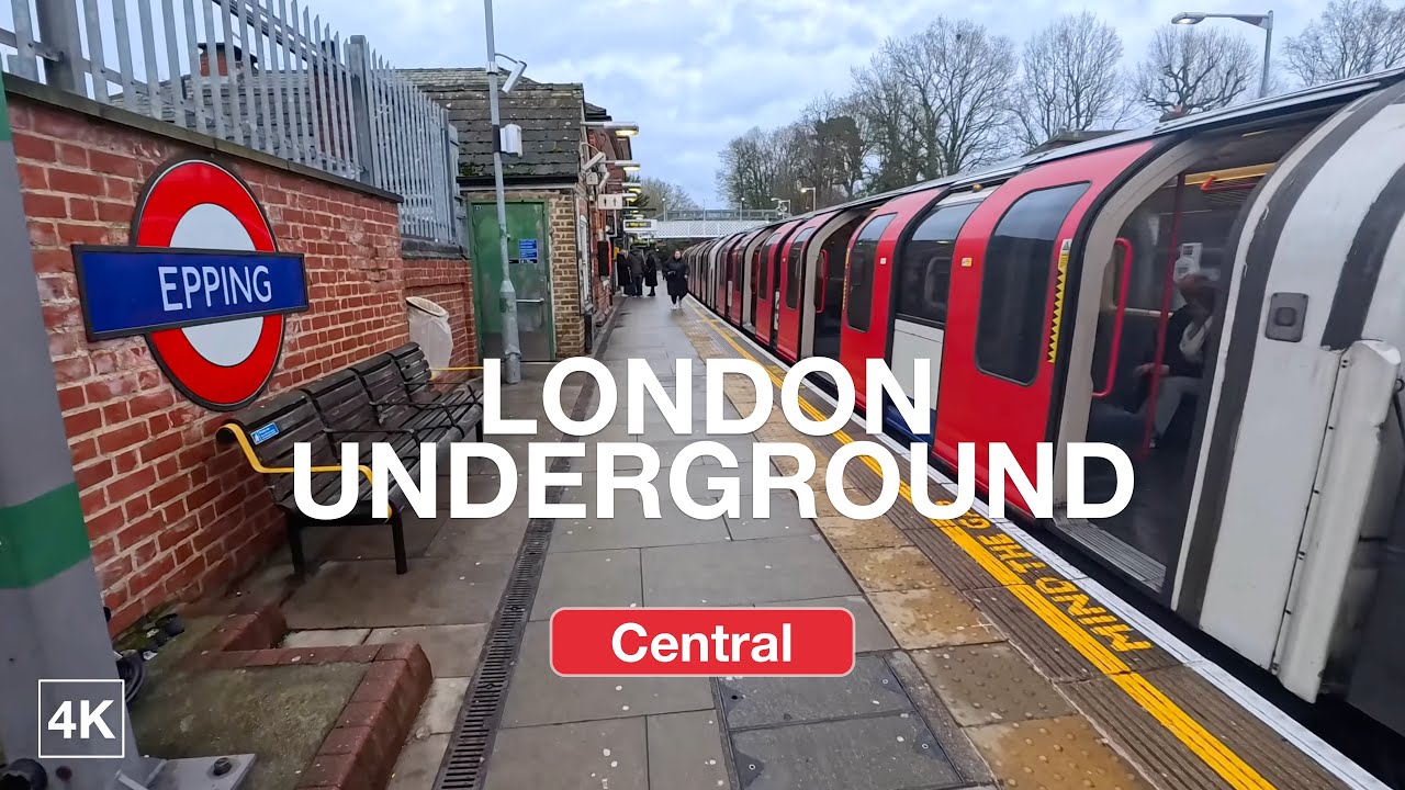 Riding the Entirety of the Central Line | West Ruislip to Epping Full Journey