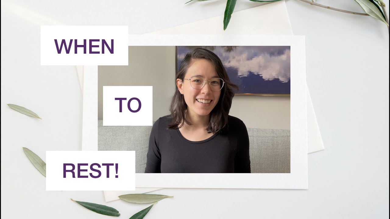 How to Create Rhythms of Rest | Part 2 - Plan It!