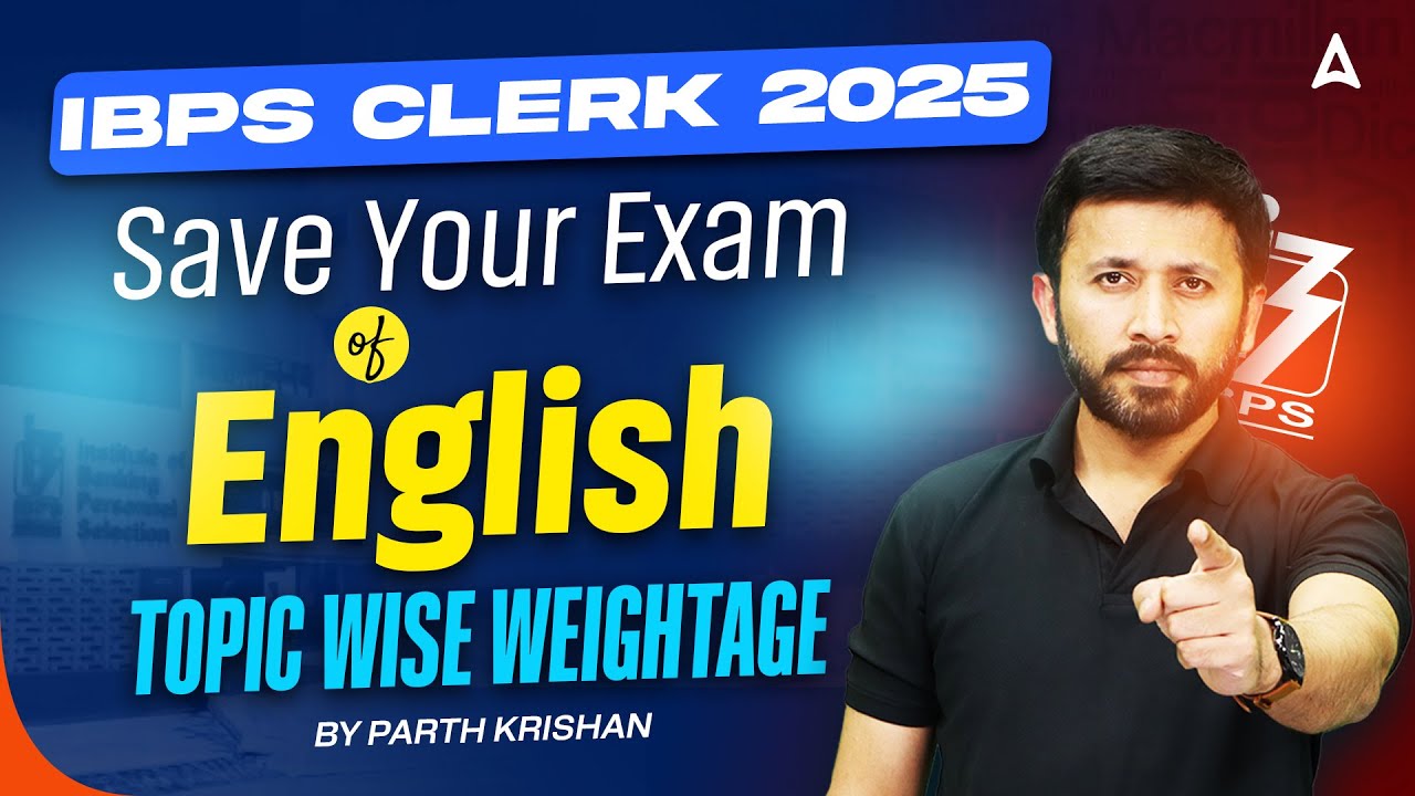 IBPS Clerk English 2025 | How to Save Your Exam in English | Topic-Wise Analysis | IBPS Clerk 2025