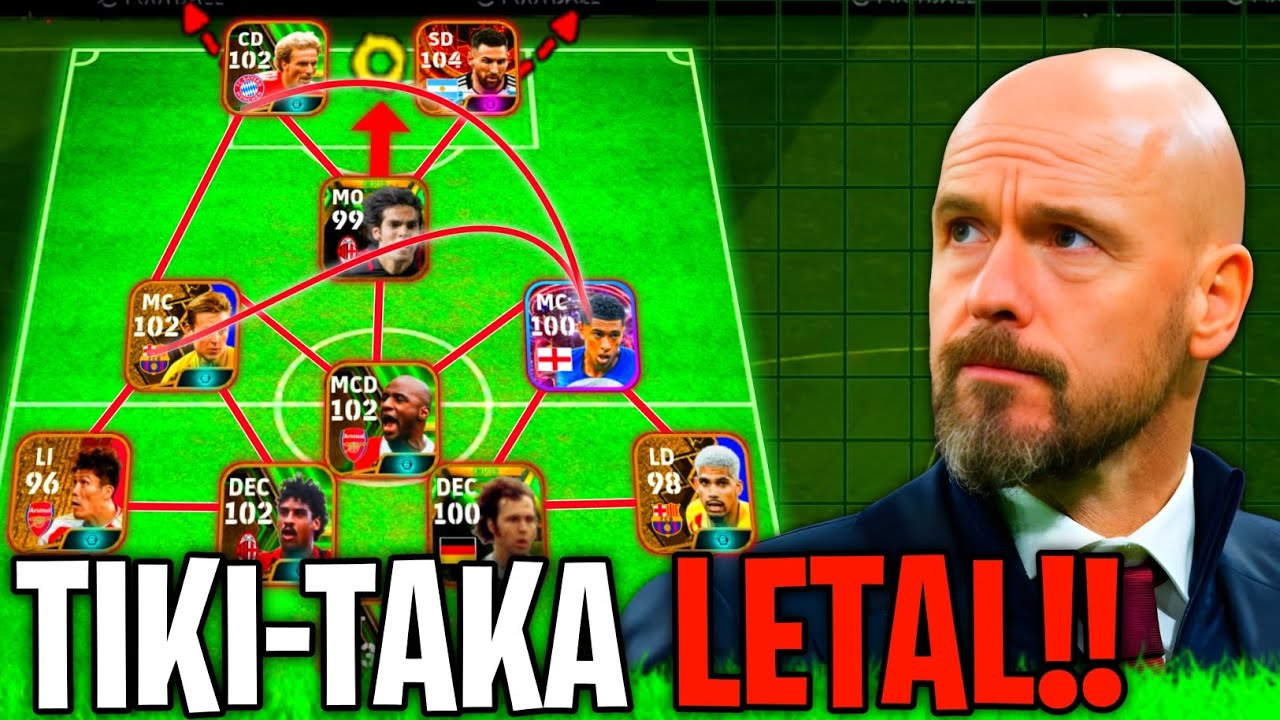 Esta Formación Tiene El Tiki-Taka Más Roto En efootball mobile!