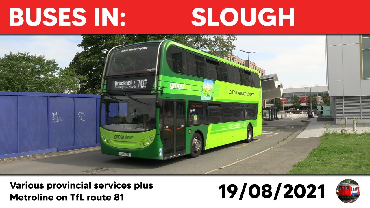 Buses in Slough 19/08/2021