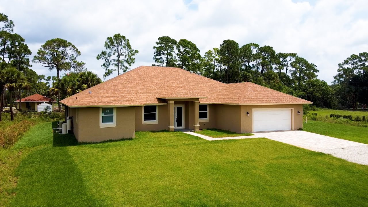 New Construction House Tour | Loxahatchee, FL | Palm Beach County | $500k+ | Large Land