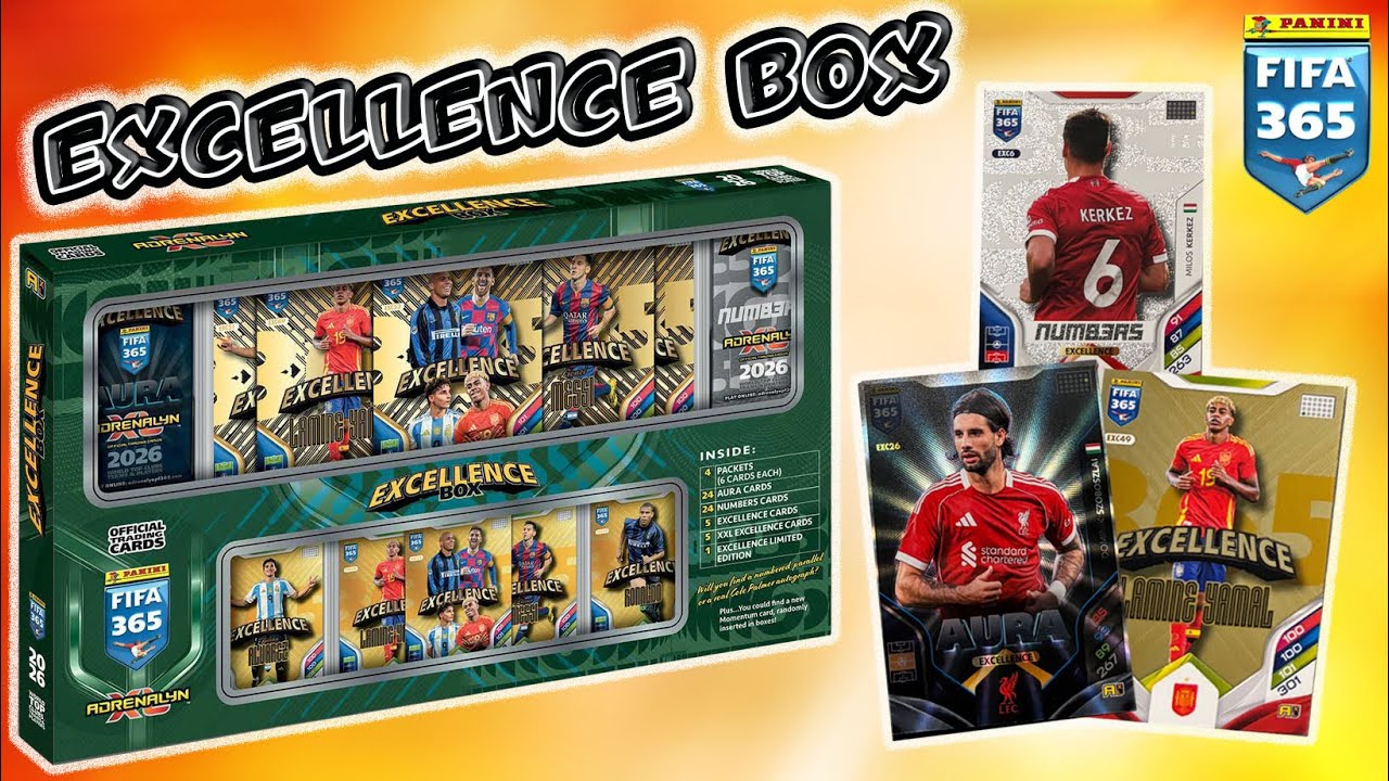 M&eacute;g mindig dr&aacute;ga...de meg&eacute;ri?⎟Panini FIFA365 Adrenalyn XL 2026 Excellence box bont&aacute;s