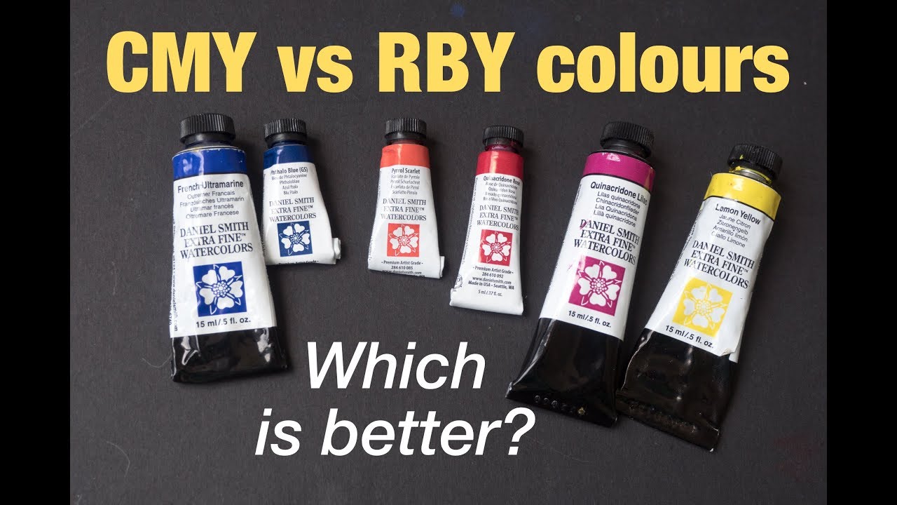 Цвета CMY и RBY. Какая разница?