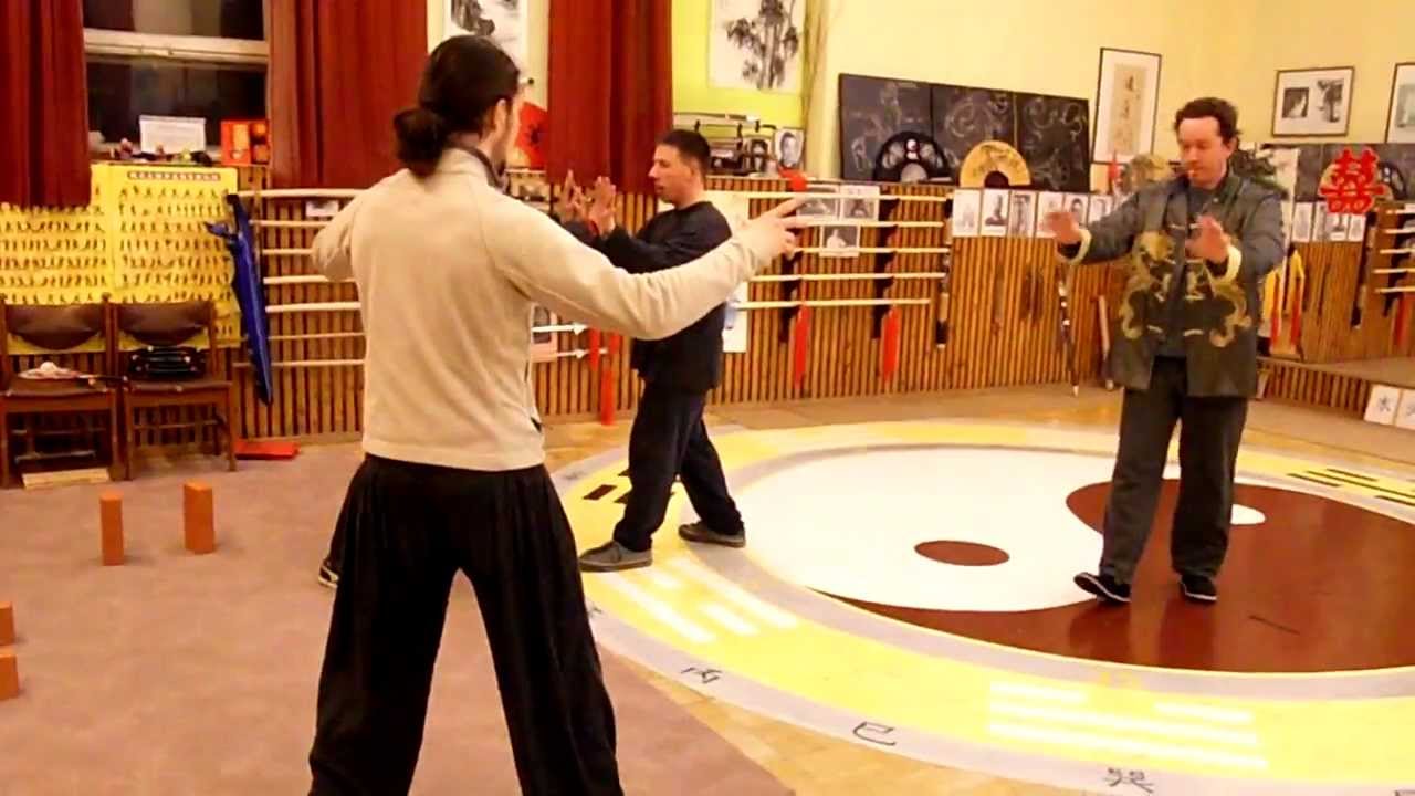 Fa Jin training - Taiji - impulse push energy