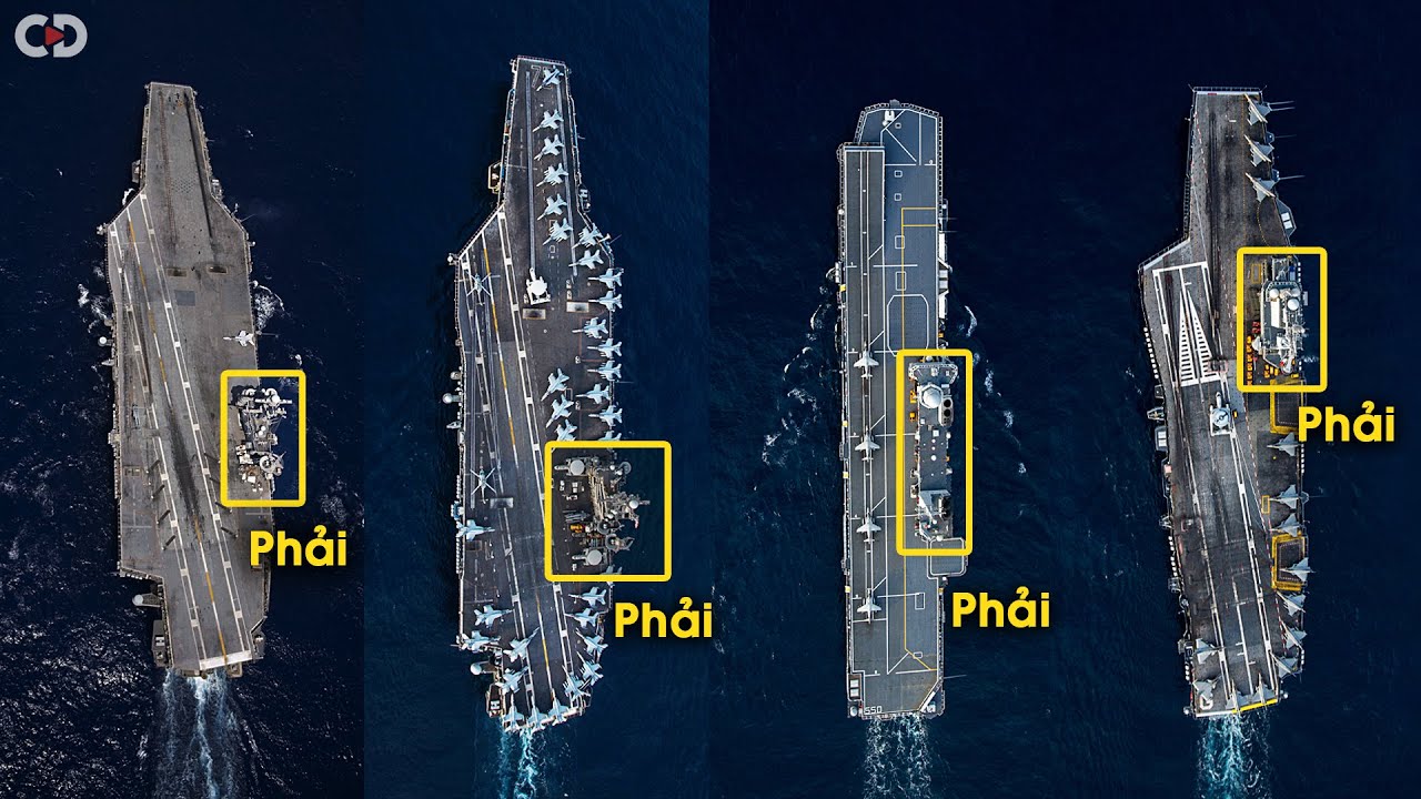 Vì Sao Tháp Chỉ Huy Tàu Sân Bay Luôn Nằm Bên Phải?