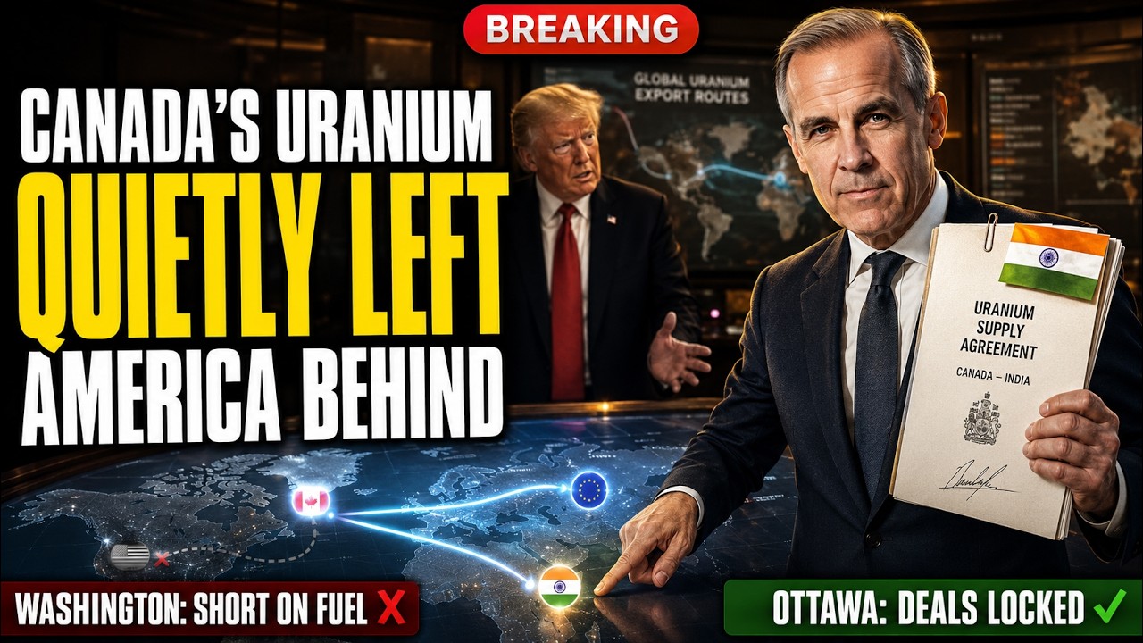 BREAKING: Canada Sends Uranium to India &mdash; Trump's 400GW Plan BACKFIRES!