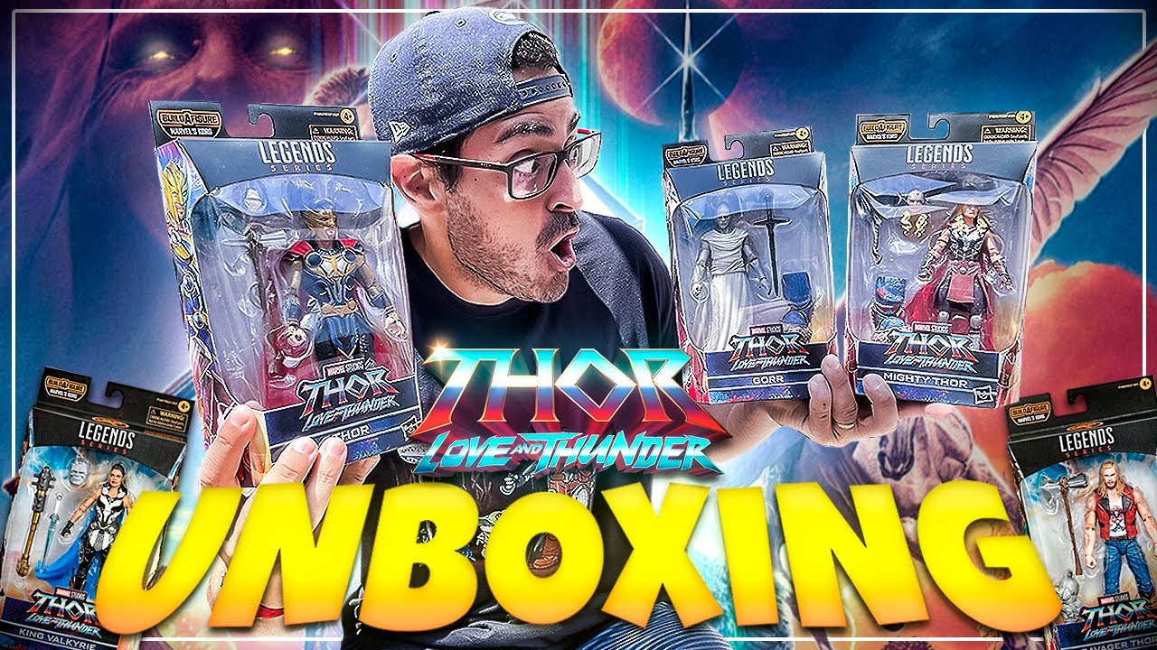 THOR LOVE AND THUNDER ⚡️ Abriendo TODAS las MARVEL LEGENDS