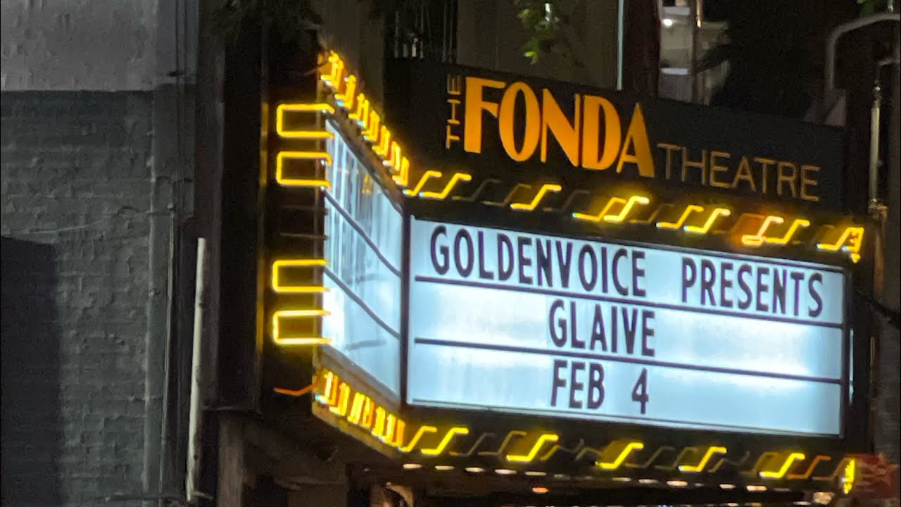 Glaive’s Concert (old dog, new tricks tour Live in LA @ The FondaTheatre 02.04.22)