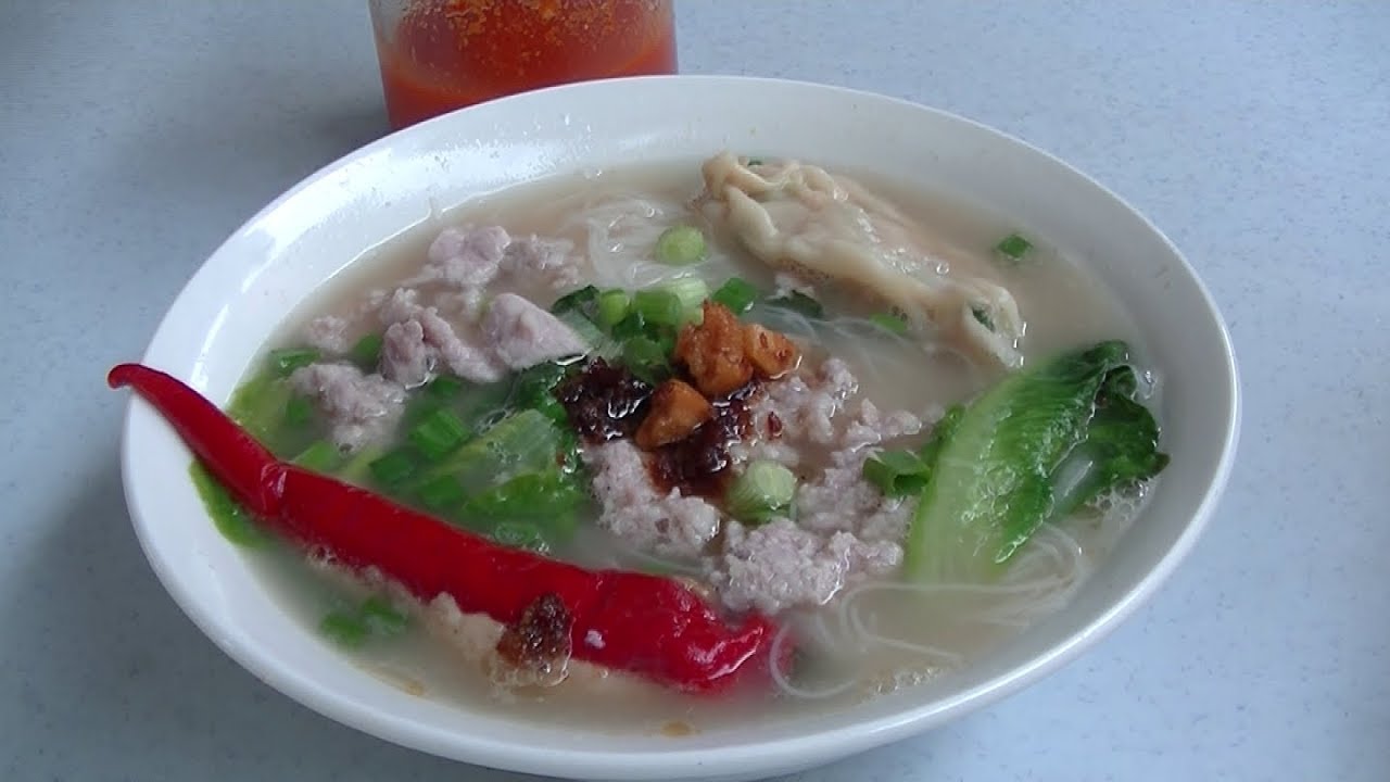 Pork Noodles & Sui Kow Dumplings, PJ Oldtown, 11 Oct 2017