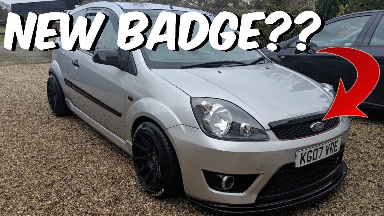Replacing My FORD Badge - Modified MK6 Fiesta