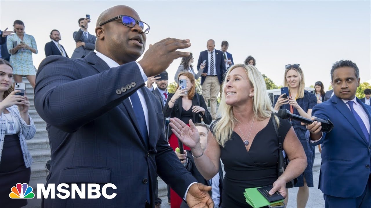 Bowman calls out MTG for racist tropes after she says she 'feels threated’ by him