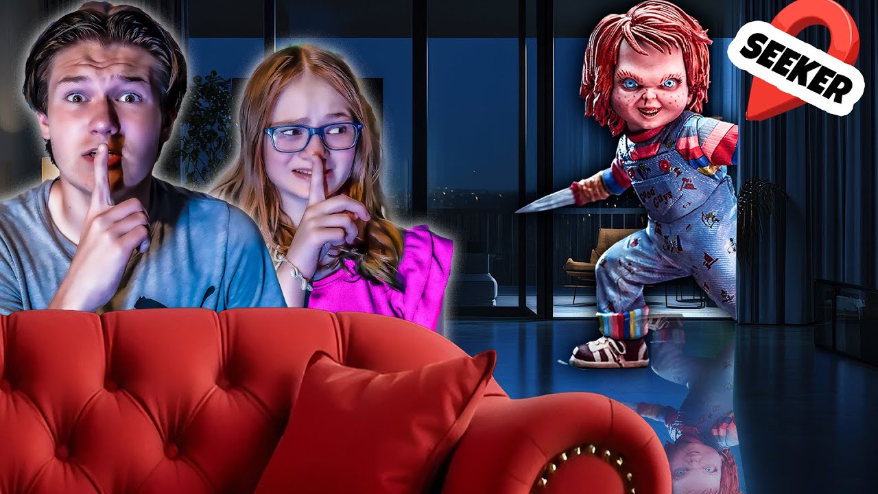 EXTREME HIDE AND SEEK with CHUCKY at 3AM!