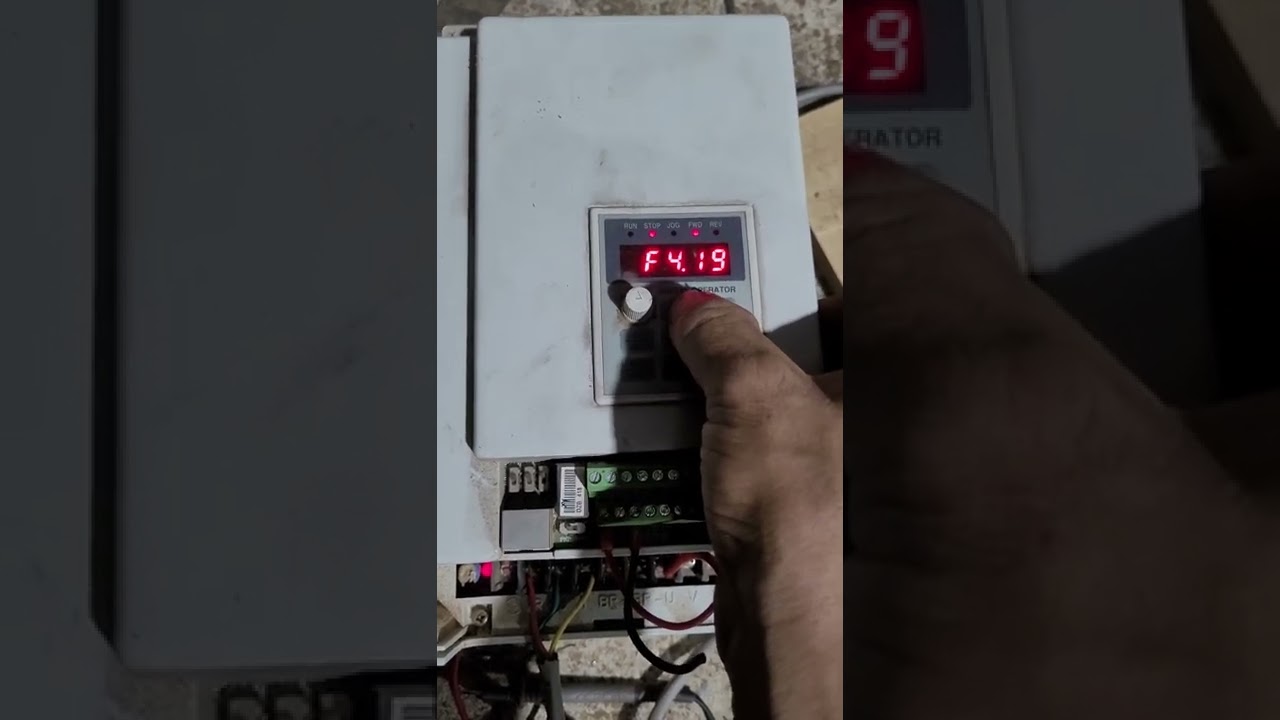 Một  mẹo nhỏ khắc phục , Biến tần Fulling không đạt tốc độ 400hz.. cho máy Đục CNC