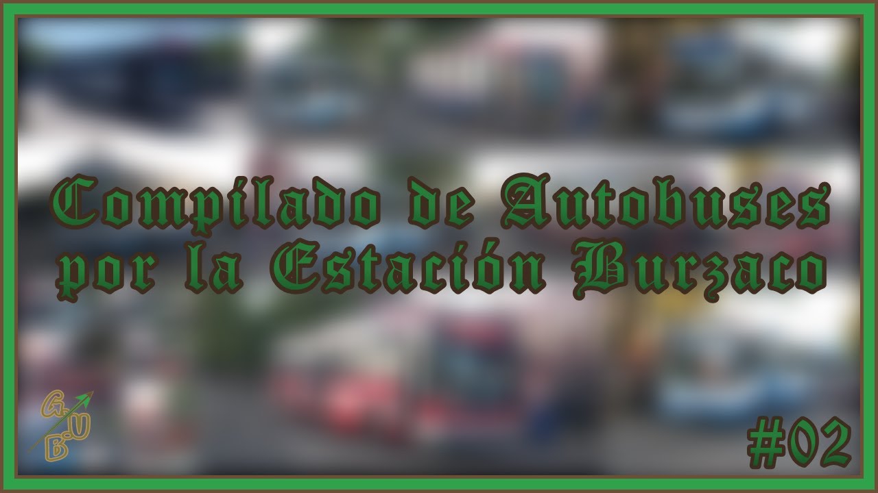 Compilado de Autobuses - por Estación Burzaco #02
