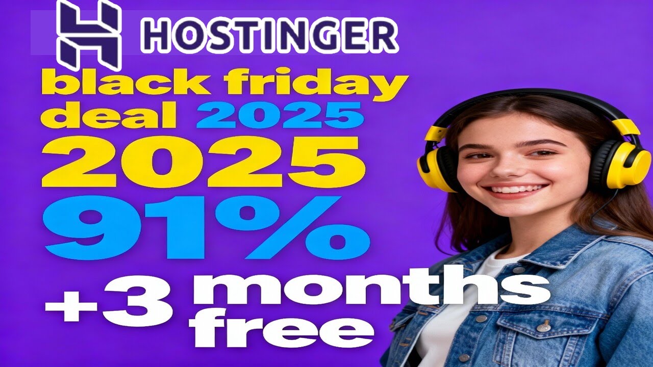 Hostinger Coupon Code 2025 ✅ Hostinger Black Friday Sale ✅