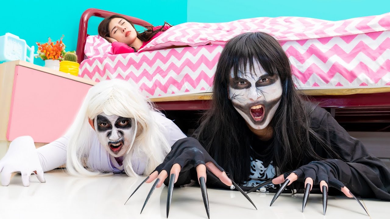 Monster Under My Bed Story! | When You&rsquo;re  Friend With A Ghost #2 | 10 Funny Situations