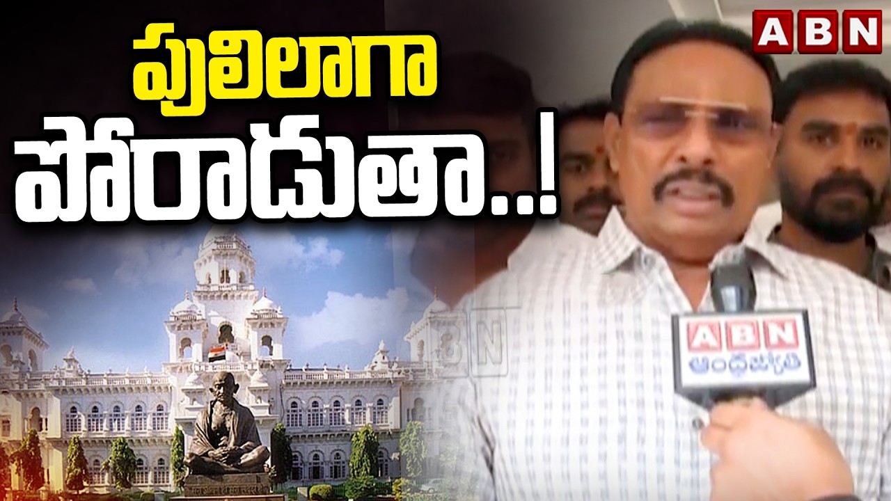 నేను తప్పు చేయలేదు ..పులిలాగా పోరాడుతా ..! | MLA Danam Nagender Sensational Comments | ABN