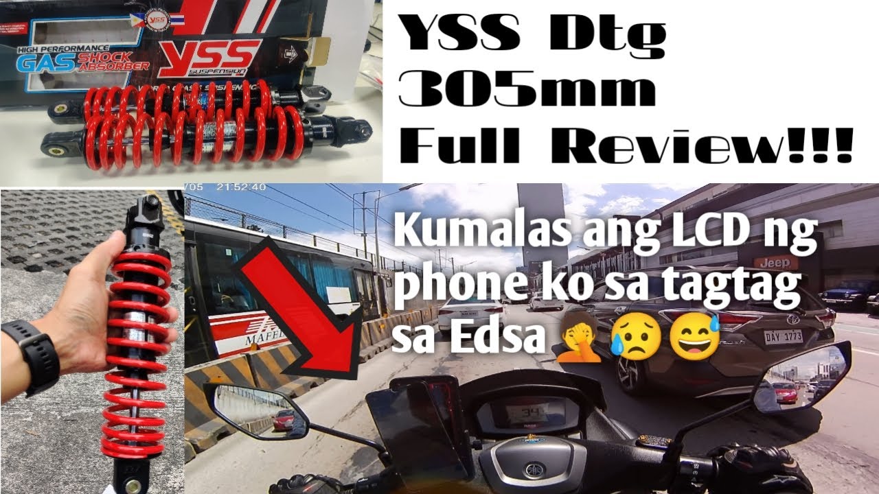 YSS DTG Series 305mm: Full Review for Nmax V2.1!!!