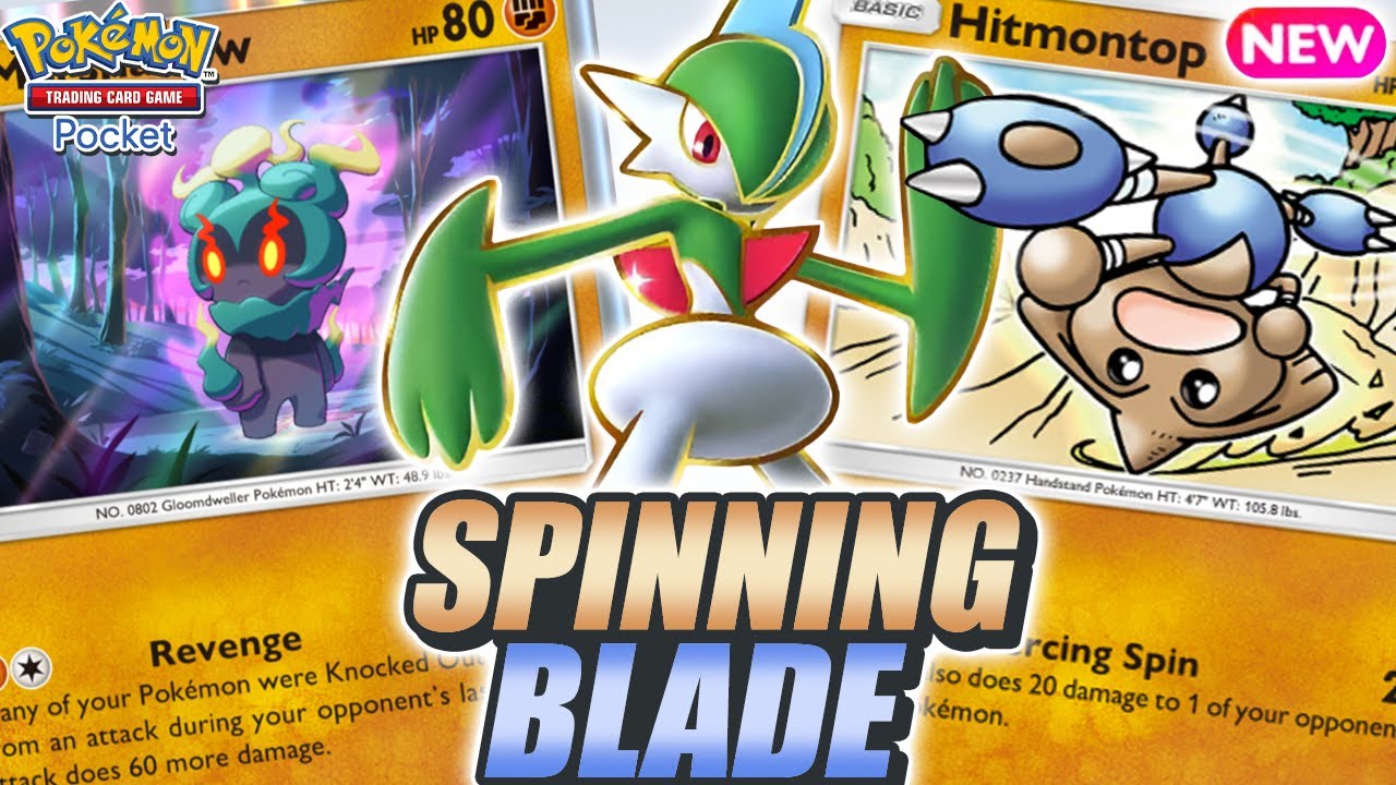 HITMONTOP Unleashes GALLADE EX’s Top Potential ! - Pokemon TCG Pocket