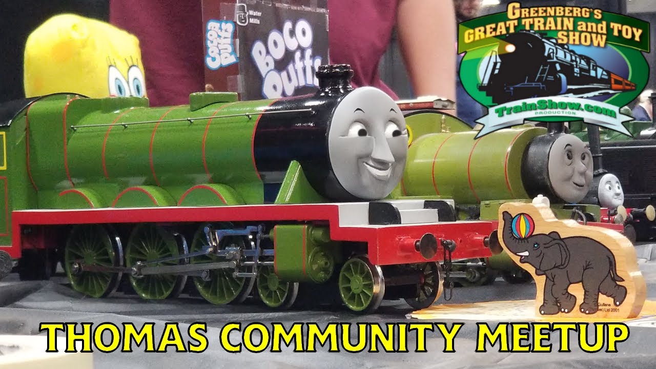 Greenberg Toy & Train Show Thomas Community Meetup - Edison NJ - 8-12-23 - Vlog-Thing
