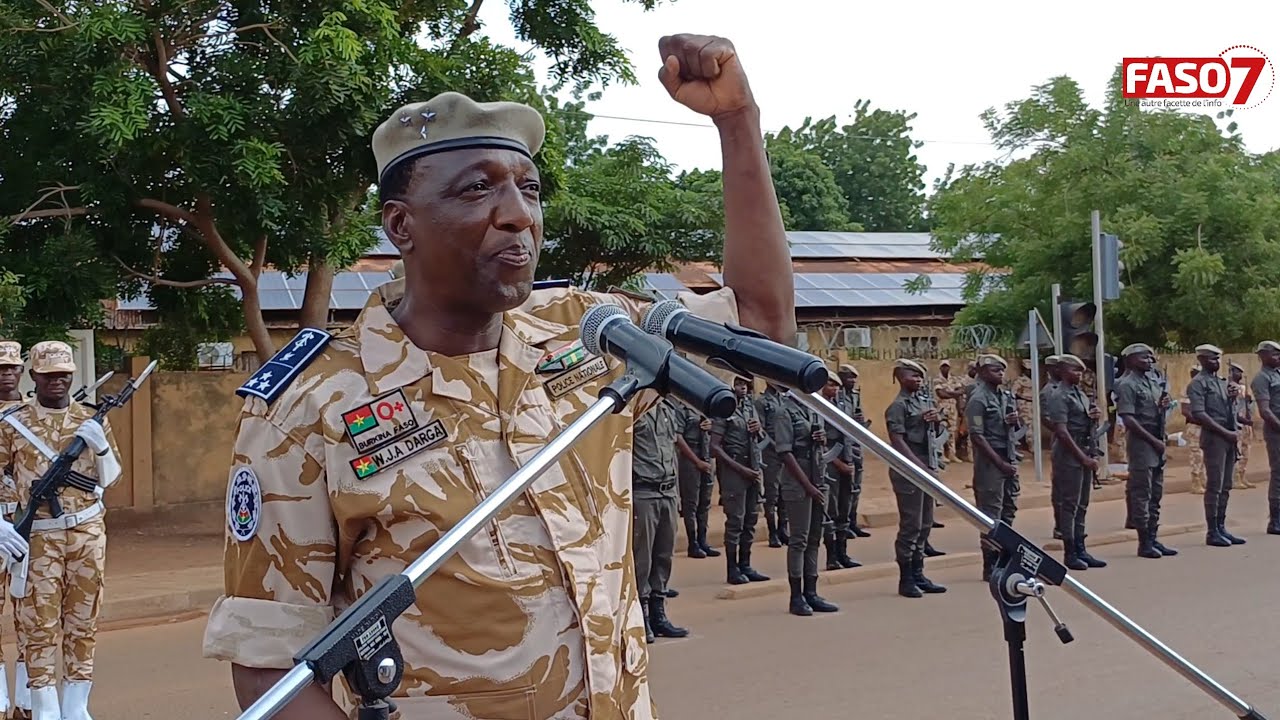 Burkina : Le nouveau Directeur général de la Police nationale promet une gestion par l’exemplarité