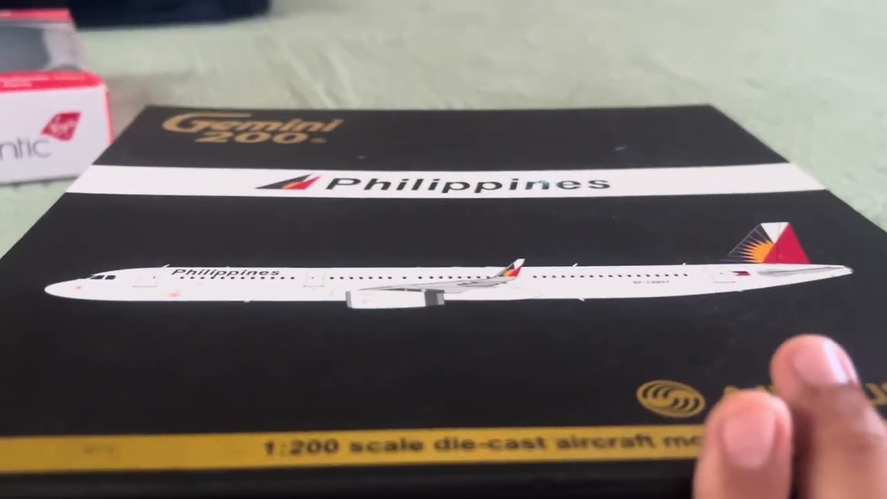 Philipines airlines Gemini 200 unboxing🇵🇭