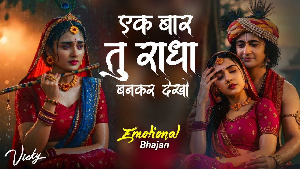 एक बार तो राधा बनकर देखो | Ek Baar To Radha Bankar Dekho Mere Sawariya | 2026 राधा कृष्ण भजन #radha