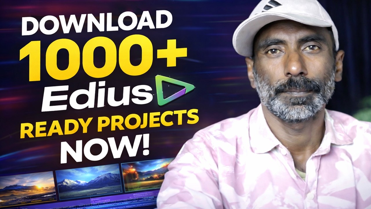 1000+ Edius Ready Projects 🔥 BEST Pack for Video Editing !