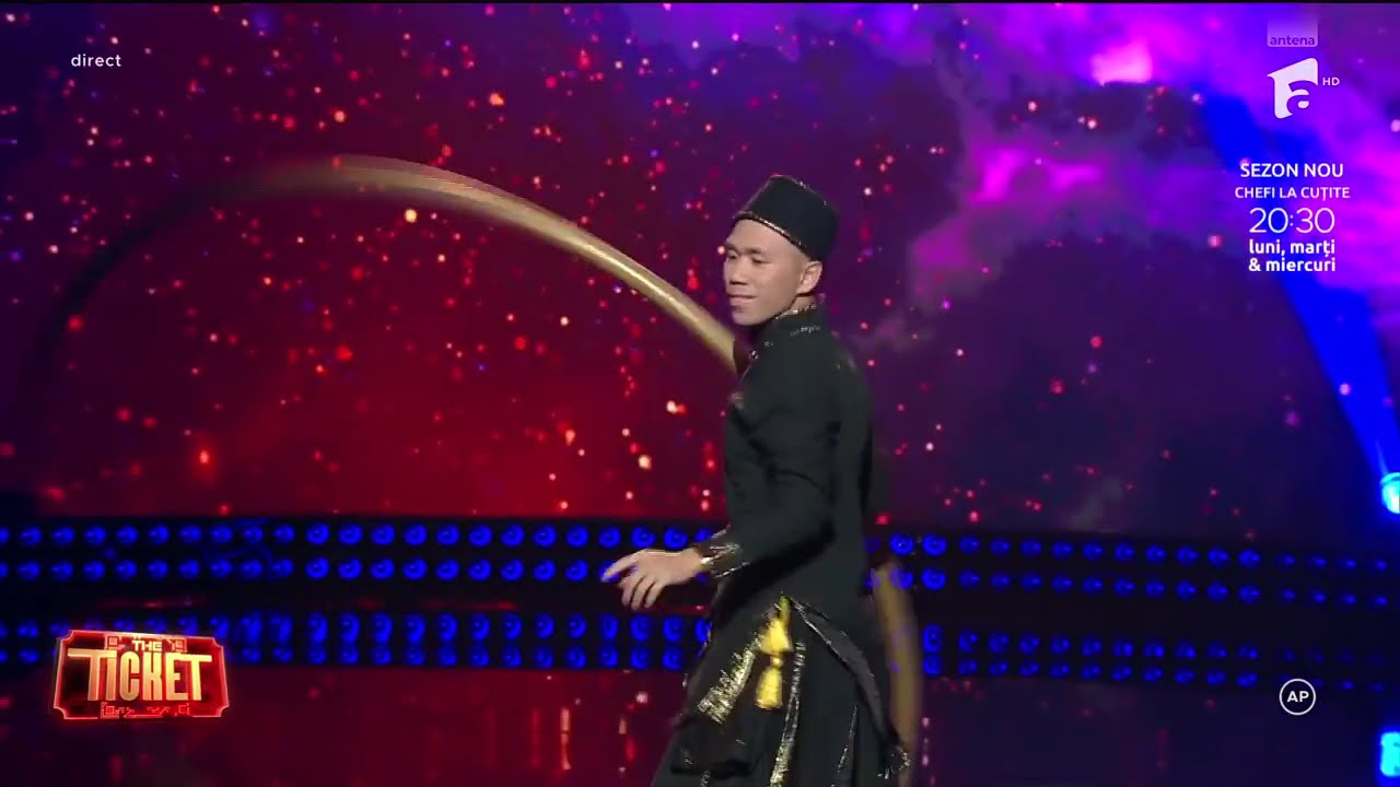 Lai Yee, moment magic pe scena The Ticket! Ce a făcut artistul