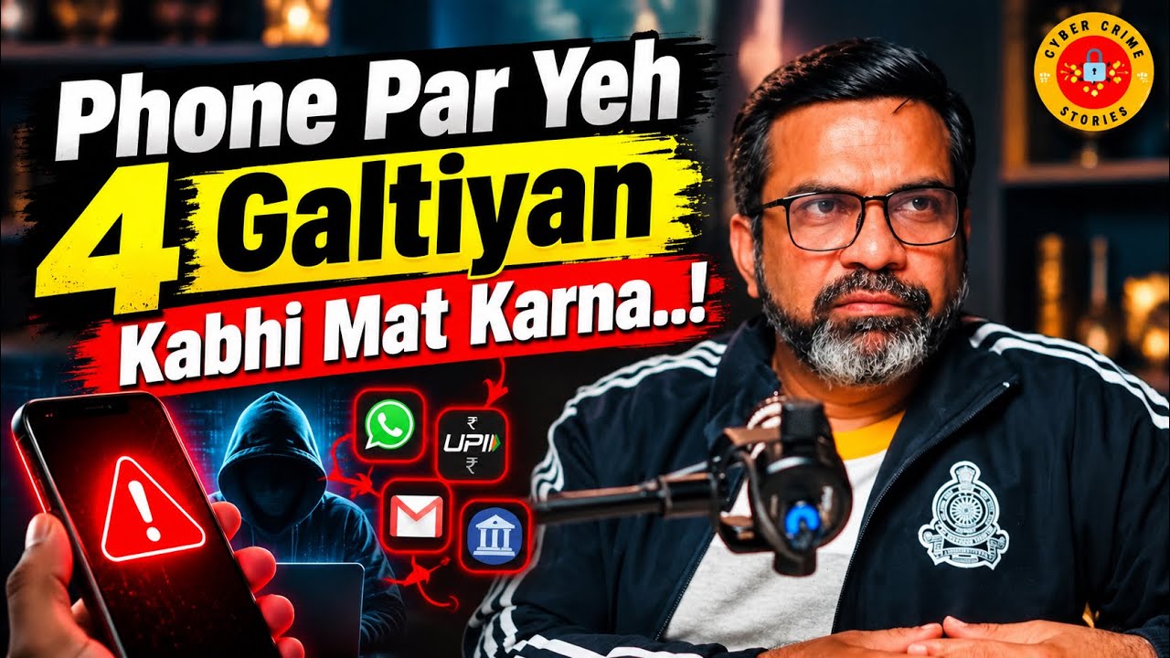 Phone Par Yeh 4 Galtiyan Kabhi Mat Karna..! (Shocking Truth) | Cyber Crime Stories | Cyber Security 
