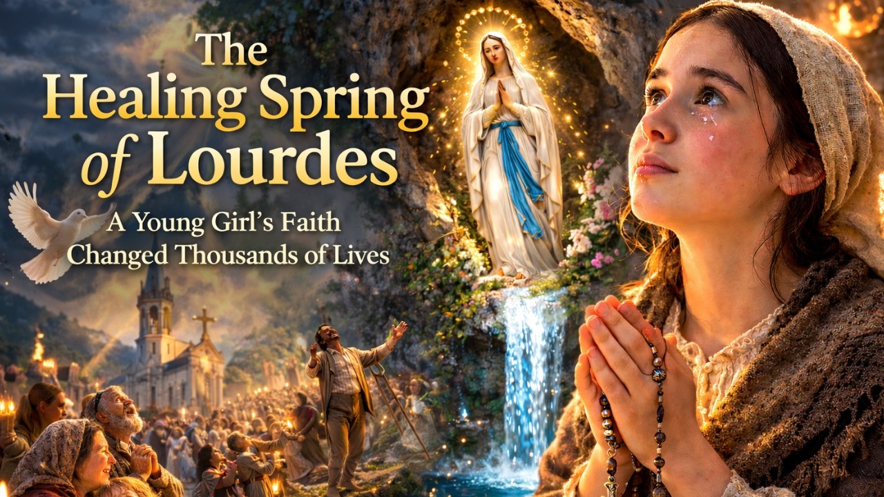 The Healing Spring of Lourdes – Miracles of Faith & Hope