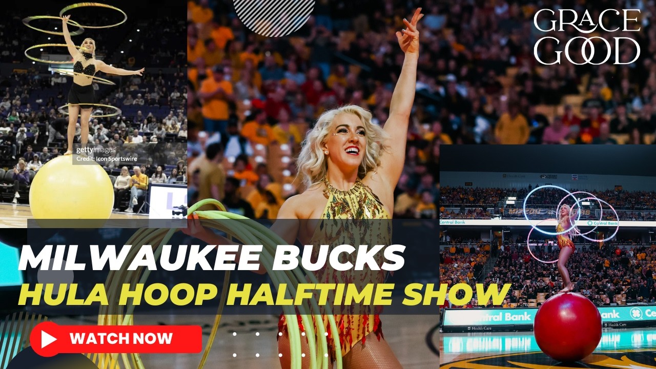 Milwaukee Bucks Circus Halftime Show with Grace Good!