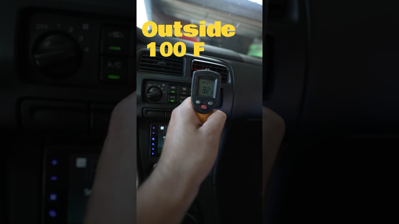 Fixing the A/C in my car #Nissan #airconditioner #240sx #s14 #kouki