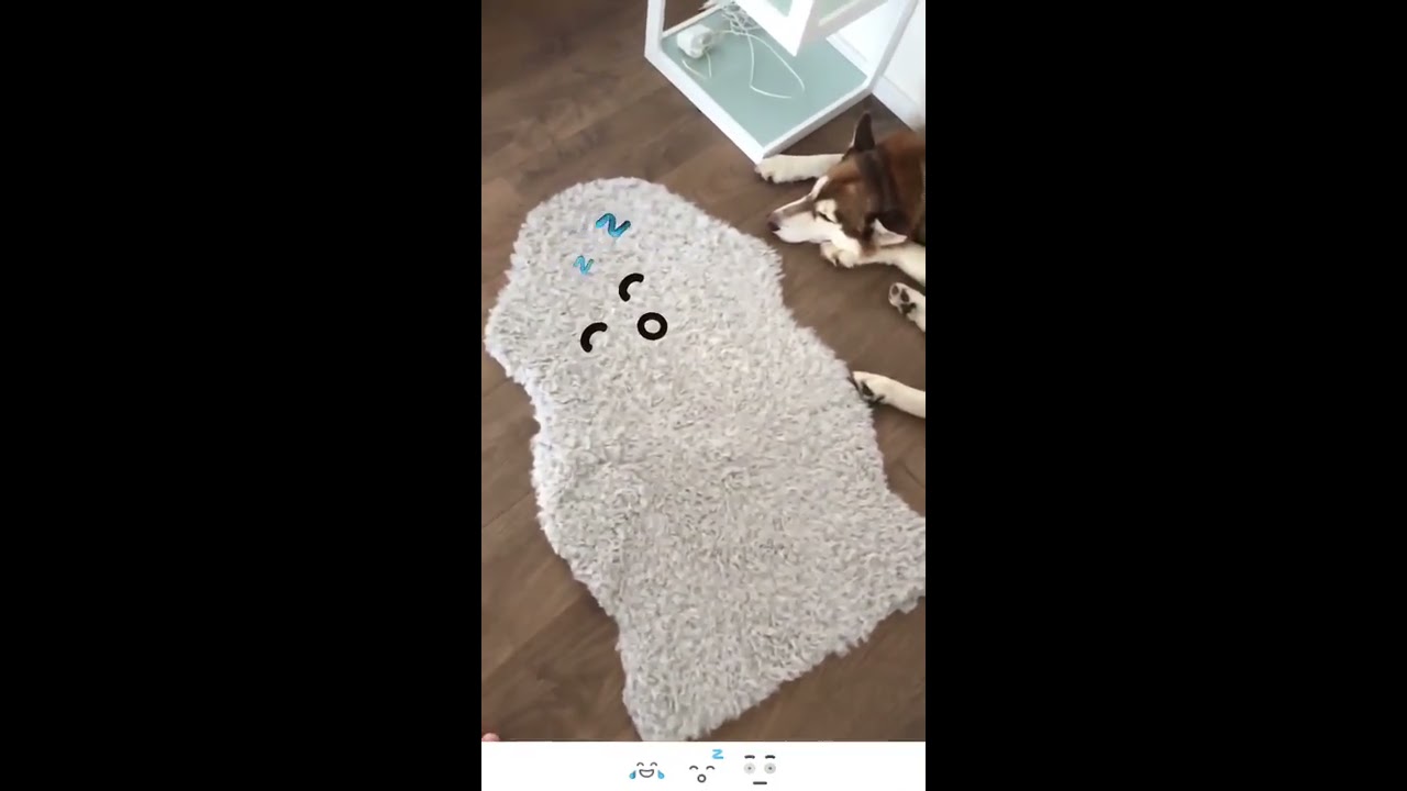 Experimenting with facial expressions in AR