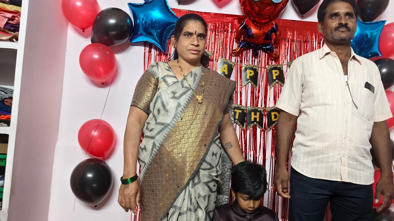 మా మనవడు khetan reddy Birthday...