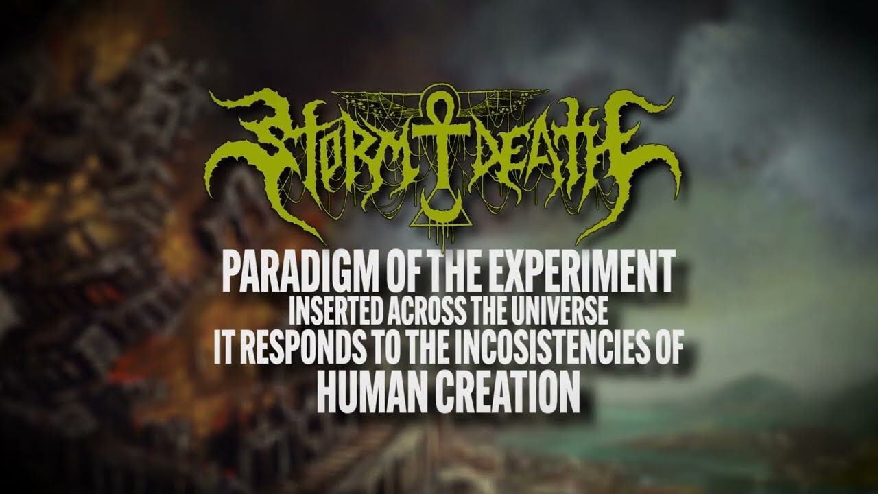 STORM DEATH - Paradigm Of The Experiment Inserted Across The Universe It Responds... [LYRIC VIDEO]