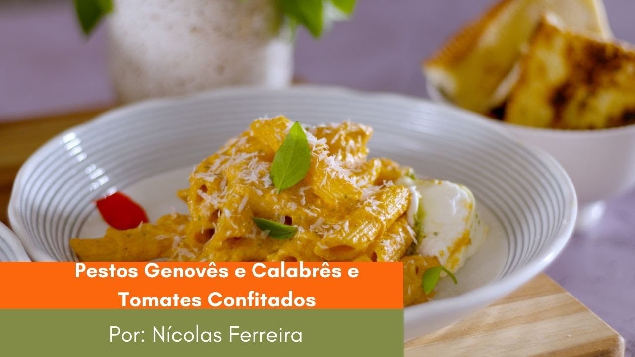Molho Pesto - Gastronomia e Alimentação: aprendendo com o Senac