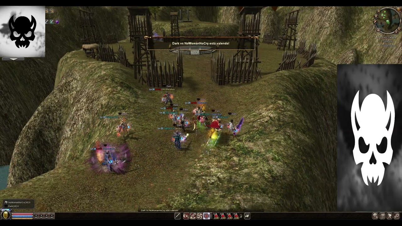 METIN 2 LUNARIS - GVG - DARK X VORTEX + NOWOMANNOCRY