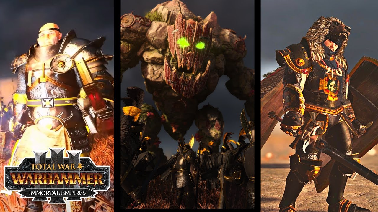 Averland ( Mod ) vs Orks Total War Warhammer 3 Cinematic